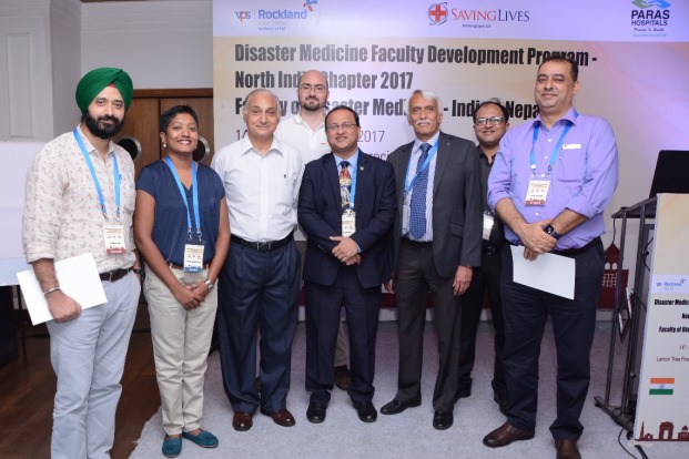 Paras Health partnered in the Disaster Medicine Faculty Development Program – North India Chapter 2017